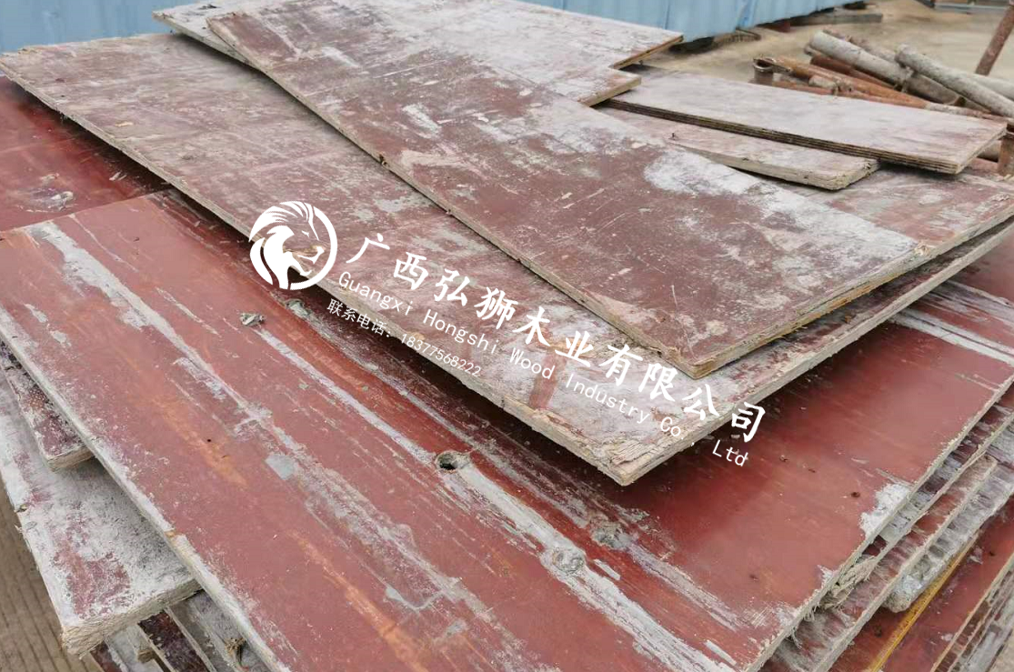 建筑模板質(zhì)量好才有未來插圖1 已經(jīng)使用了12次的建筑模板